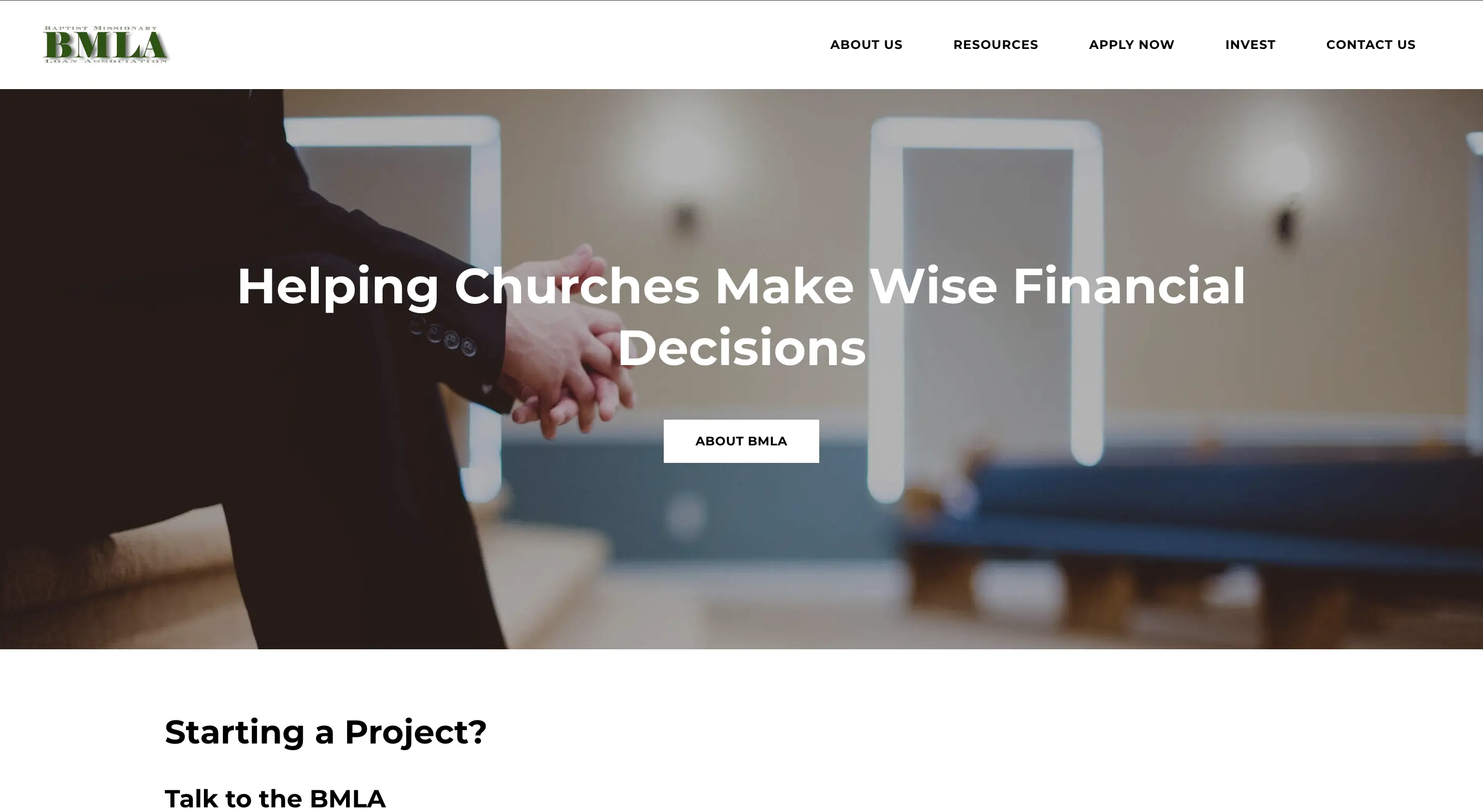 Baptist Missionary Loan Association Website
